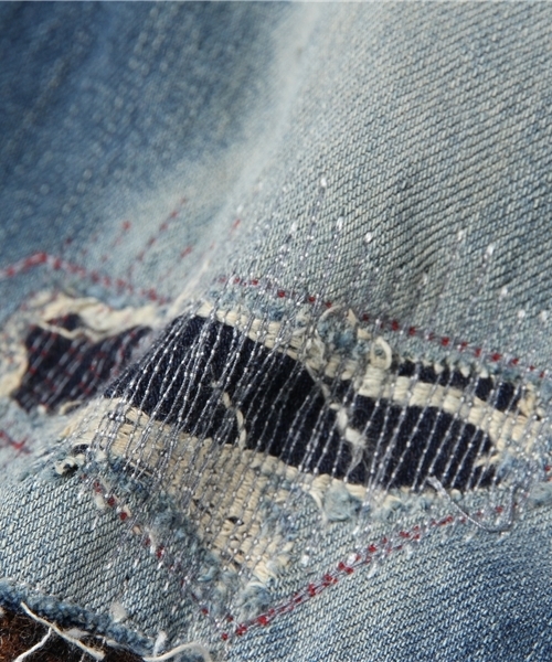 HYSTERIC GLAMOUR（ヒステリックグラマー）の「CR加工デニム スリムPT 