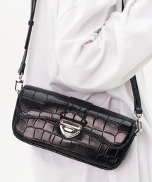 FEKETE | FEKETE 2WAY FAKE LEATHER CROCODILE & ZEBRA BAG(ハンドバッグ)