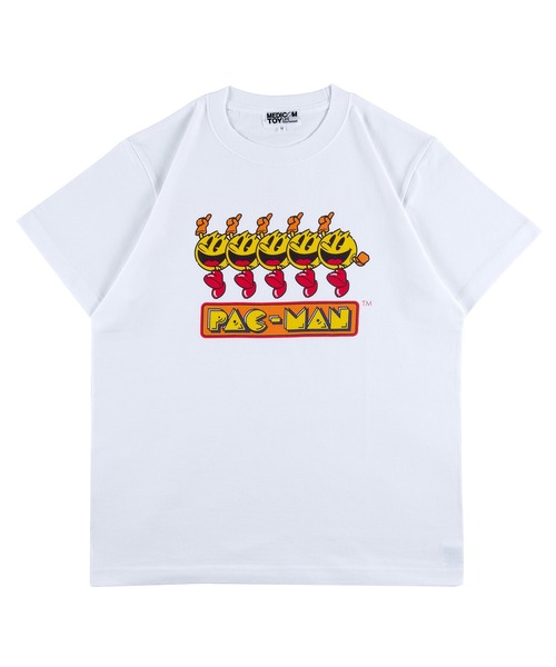 MEDICOM TOY LIFE ENTERTAINMENT(メディコムトイライフエンターテイメント)の「MLE S/S TEE-2 "PAC-MAN"(Tシャツ/カットソー・メンズ・ホワイト/ブラック・MEDIUM/LARGE/X-LARGE/SMALL)」の5枚目の写真