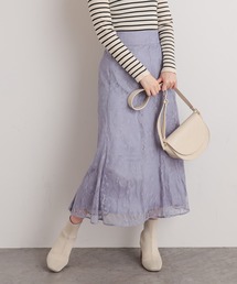 natural couture | 【WEB限定】osonoレーススカート(スカート)
