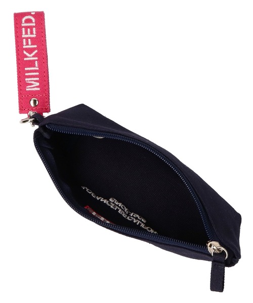 MILKFED.(ミルクフェド)の「EMBROIDERED BAR PENCIL CASE(ペン類・レディース・ライトピンク/A/B/ホワイト/ブラック/ベージュ/ライトパープル/ネイビー/レッド・ONE SIZE)」の14枚目の写真