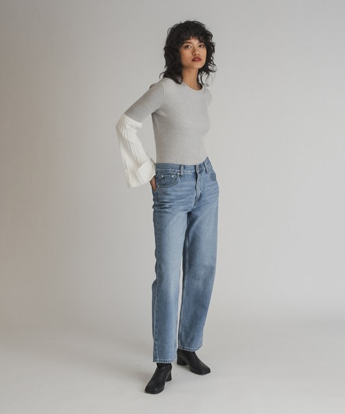 Levi's(リーバイス)の「LOOSE STRAIGHT WB WHATEVER(デニムパンツ・レディース・ライトインディゴブルー・28inch/27inch/29inch/23inch/25inch/24inch/26inch/30inch)」の18枚目の写真