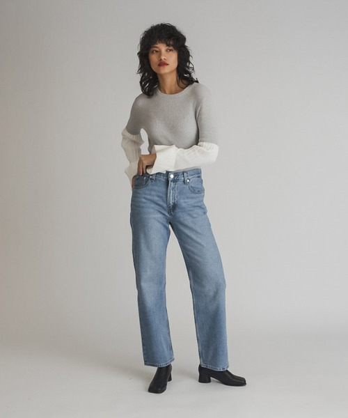 Levi's(リーバイス)の「LOOSE STRAIGHT WB WHATEVER(デニムパンツ・レディース・ライトインディゴブルー・28inch/27inch/29inch/23inch/25inch/24inch/26inch/30inch)」の19枚目の写真