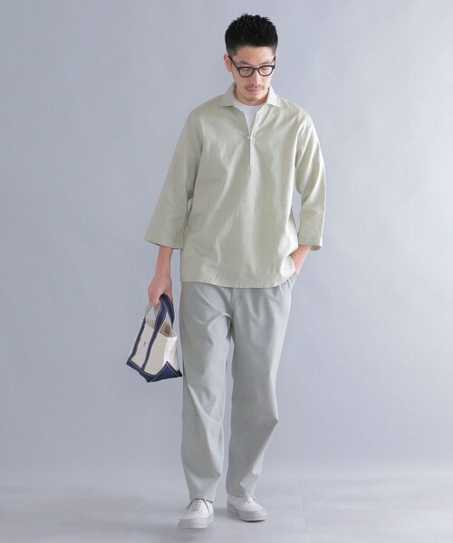 L.L.Bean（エルエルビーン）の「【SHIPS別注】L.L.Bean×Munsingwear: ボート アンド トート ミニ（トートバッグ・メンズ・ネイビー/レッド/グリーン・ONE SIZE）」の5枚目の写真
