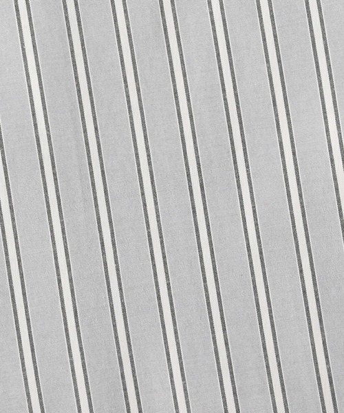 PLUS ONE（プラスワン）の「【PLUS ONE】ストライプブロードシャツ（シャツ/ブラウス・メンズ・ベージュ/ネイビー/グレー・M/L/XL）」の11枚目の写真