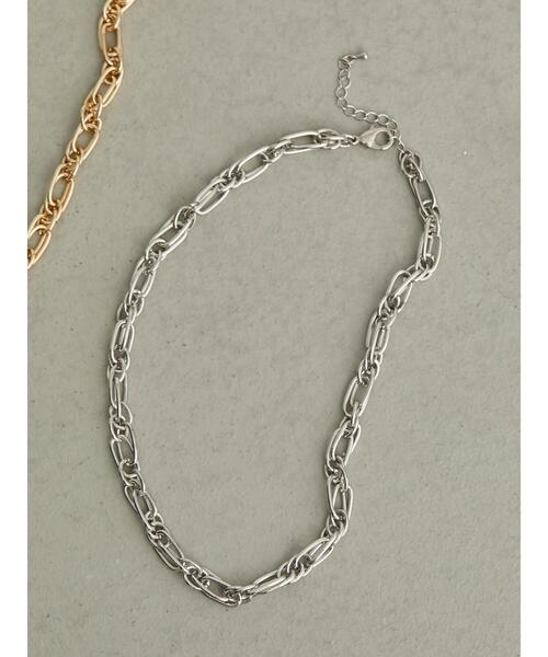 AMERICAN HOLIC（アメリカンホリック）の「ボリュームチェーンネックレス（ネックレス・レディース・シルバー/ゴールド・FREE）」の2枚目の写真