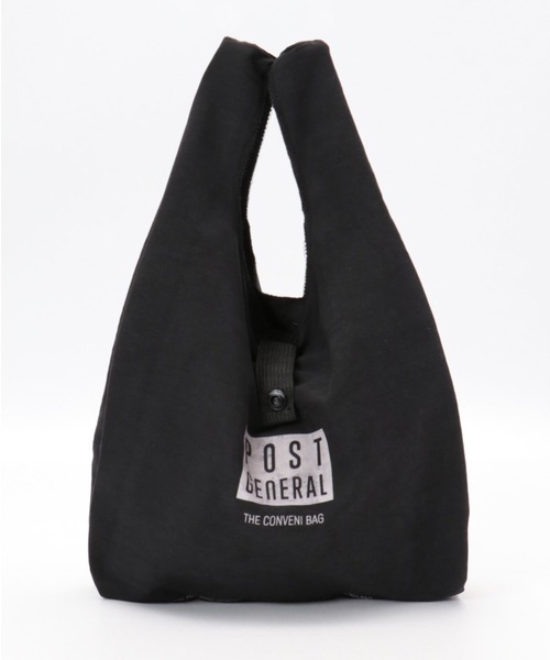 POST GENERAL（ポストジェネラル）の「POST GENERAL コンビニバッグ（エコバッグ/サブバッグ・メンズ・ブラック・FREE）」の8枚目の写真