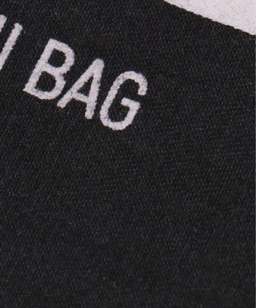 POST GENERAL（ポストジェネラル）の「POST GENERAL コンビニバッグ（エコバッグ/サブバッグ・メンズ・ブラック・FREE）」の2枚目の写真