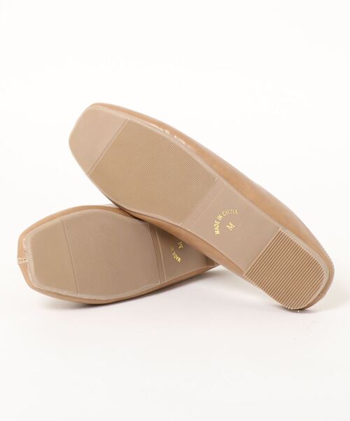 Samansa Mos2 blue(サマンサモスモスブルー)の「センターシームミュール(サンダル・レディース・キナリ/ブラック/ベージュ・MEDIUM/LARGE)」の5枚目の写真