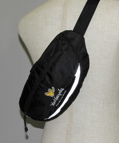 Mark Gonzales(マーク・ゴンザレス)の「1680D バリスティックポリエステル / ウエストポーチ / 大きめ(ボディバッグ/ウエストポーチ・メンズ・ブラック・FREE)」の13枚目の写真