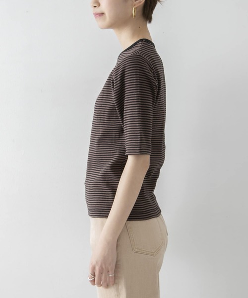 未使用タグ付URBAN RESEARCH日本製 レース×ボーダープルオーバー 1 URBAN RESEARCH（アーバンリサーチ）の「『別注』Miller×URBAN