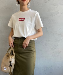 [CHUMS/チャムス] ミニロゴプリントTシャツ