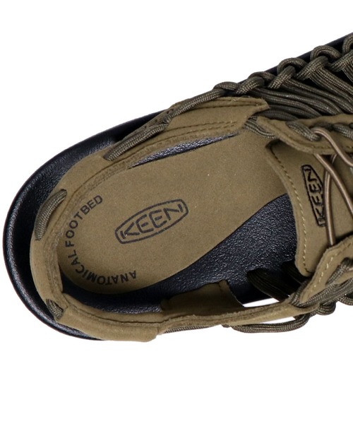 KEEN(キーン)の「KEEN UNEEK / キーン ユニーク(サンダル・メンズ・オリーブ・27.0cm/27.5cm/28.5cm/26.0cm/29.0cm/26.5cm/28.0cm/25.5cm/25.0cm)」の4枚目の写真