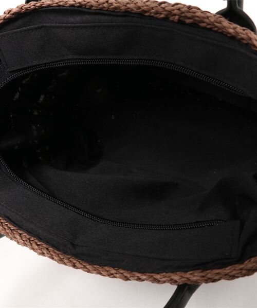 Honeys（ハニーズ）の「雑材ハンドＢａｇ（小）（ハンドバッグ・レディース・ブラウン/キナリ/ベージュ・FREE）」の15枚目の写真