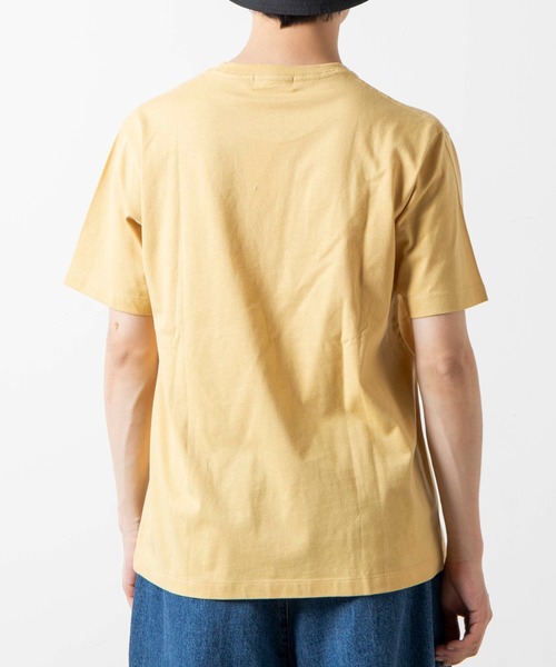 WEGO（ウィゴー）の「WEGO/アーチロゴプリント半袖Tシャツ（Tシャツ/カットソー・メンズ・ダークグリーン/イエロー・SMALL/MEDIUM/X-LARGE/LARGE）」の7枚目の写真