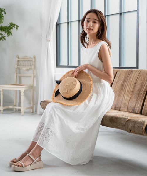 Andemiu（アンデミュウ）の「フリンジハット948046（ハット・レディース・ブラック/ネイビー・FREE）」の11枚目の写真