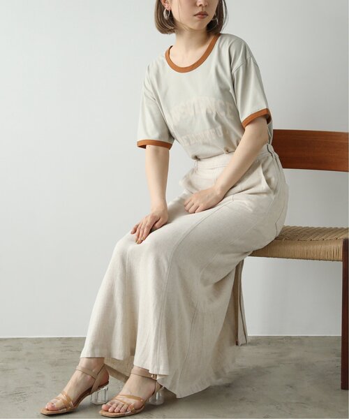 RAY CASSIN（レイカズン）の「レーヨンリネンマーメイドスカート（スカート・レディース・ベージュ/カーキ/キナリ・FREE）」の13枚目の写真