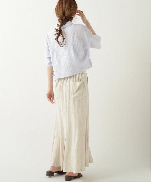 RAY CASSIN（レイカズン）の「レーヨンリネンマーメイドスカート（スカート・レディース・ベージュ/カーキ/キナリ・FREE）」の20枚目の写真