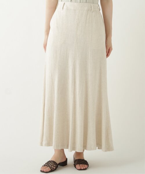 RAY CASSIN（レイカズン）の「レーヨンリネンマーメイドスカート（スカート・レディース・ベージュ/カーキ/キナリ・FREE）」の21枚目の写真