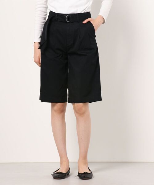 GAP(ギャップ)の「ハイライズ ベルト ショートパンツ(その他パンツ・レディース・その他/ベージュ/ブラック・6/8/000/4/0/2/00)」の9枚目の写真