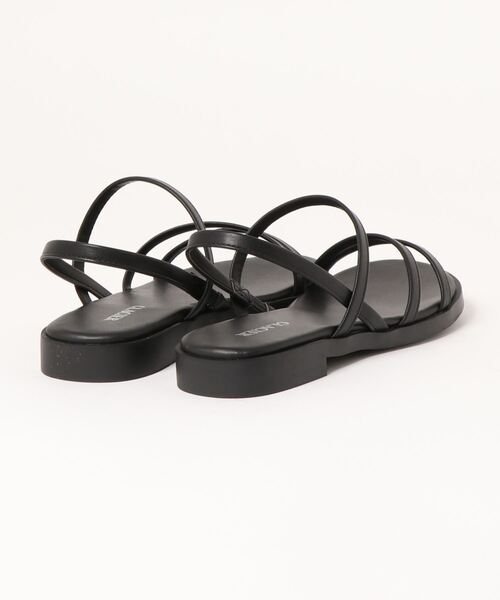 Honeys（ハニーズ）の「ナローストラップサンダル（サンダル・レディース・ゴールド/ブラック/ホワイト・S/M/L）」の4枚目の写真