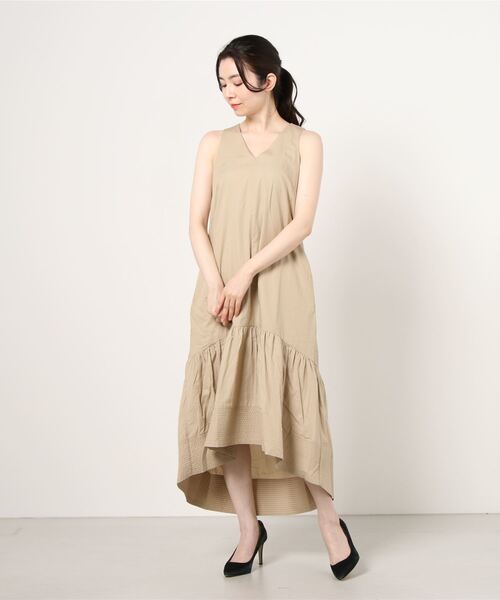 セール オーガニックポプリン マキシワンピース ワンピース ワンピース Banana Banana Republic バナナリパブリック のファッション