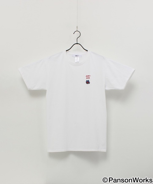 セール Pansonworks パンソンワークス コラボアイテム ワンポイント オリジナル刺繍 Tシャツ Tシャツ カットソー Jeans Mate ジーンズメイト のファッション通販 Zozotown
