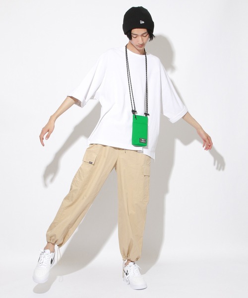 PBLIM(ページボーイリム)の「【PAGEBOYLIM】スマホショルダーバック(ショルダーバッグ・レディース・ブラック/グリーン・FREE)」の1枚目の写真