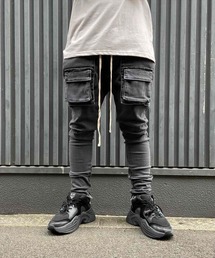 DANKE SCHON | DankeSchon/ダンケシェーン/バイオウォッシュフラップパンツ(カーゴパンツ)