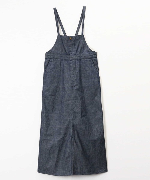 Lee（リー）の「【Lee】イージージャンパースカート（サロペット/オーバーオール・レディース・ノンウォッシュ・M/L）」の13枚目の写真
