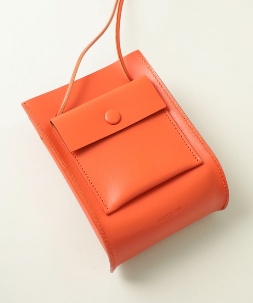 MARROW（マロウ）の「【MARROW(マロー)】ストリングポーチMA-AC0103（ショルダーバッグ・レディース・ライトグレー/ブラック/レッド/ピンク・FREE）」の12枚目の写真