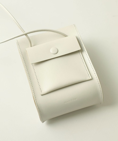 MARROW（マロウ）の「【MARROW(マロー)】ストリングポーチMA-AC0103（ショルダーバッグ・レディース・ライトグレー/ブラック/レッド/ピンク・FREE）」の22枚目の写真