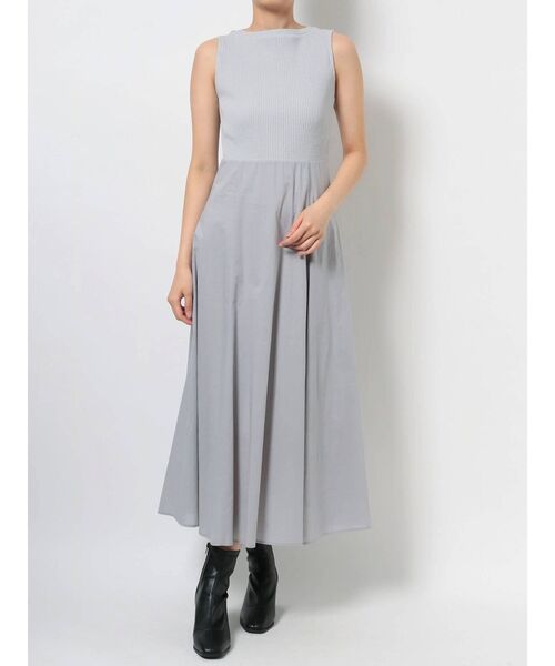 dazzlin（ダズリン）の「バックレースアップコンビワンピース（ワンピース・レディース・ブラウン/グレー/アイボリー・FREE）」の20枚目の写真