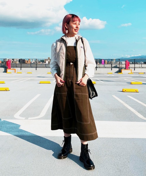 FREAK'S STORE（フリークスストア）の「Dr.Martens/ドクターマーチン 8-EYE BOOT/1460 8ホールブーツ(レースアップブーツ)（ブーツ・レディース・ブラック・5/4/6）」の21枚目の写真