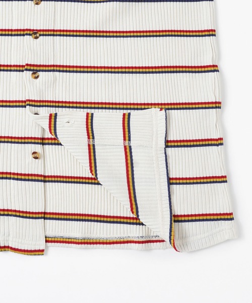 X-girl（エックスガール）の「MULTI STRIPE DRESS（ワンピース・レディース・ブラック/ホワイト/ライトグリーン・S/M）」の20枚目の写真