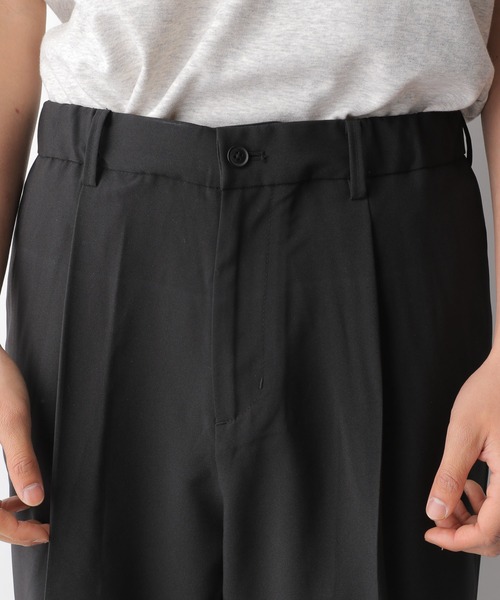 GLOBAL WORK（グローバルワーク）の「URBANSLACKS　WIDE/951609（スラックス・メンズ・ブラック/ライトベージュ/ダークブラウン・SMALL/LARGE/MEDIUM）」の10枚目の写真