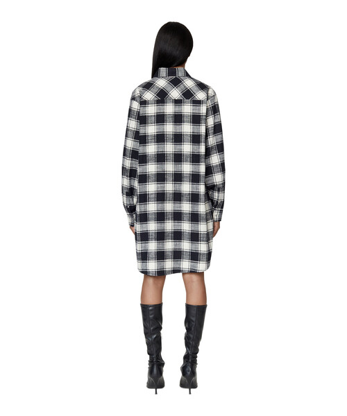 DIESEL（ディーゼル）の「レディース ワンピース シャツドレス チェック オーバーサイズ（ワンピース・レディース・ホワイト系その他/ブルー系その他・SMALL/MEDIUM/LARGE/X-SMALL）」の21枚目の写真