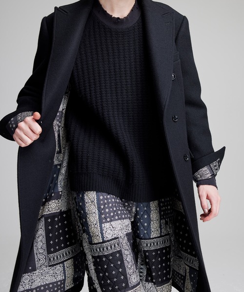 NOISE MAKER（ノイズメーカー）の「バンダナ柄裏地ダブルブレスト