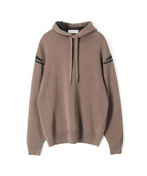 TOMORROWLAND （トゥモローランド）の「コットンニットパーカー（ニット/セーター・メンズ・キャメル/チャコールグレー/レッド/イエロー/ネイビー/ブルー・M/S/XS）」の5枚目の写真