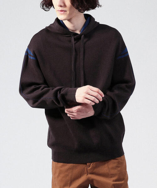 新品☆ドゥロワー ニットパーカー 洗える】ダブルフェイスニット パーカー（KRWOGW0464） | 23