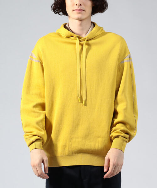 TOMORROWLAND （トゥモローランド）の「コットンニットパーカー（ニット/セーター・メンズ・キャメル/チャコールグレー/レッド/イエロー/ネイビー/ブルー・M/S/XS）」の19枚目の写真