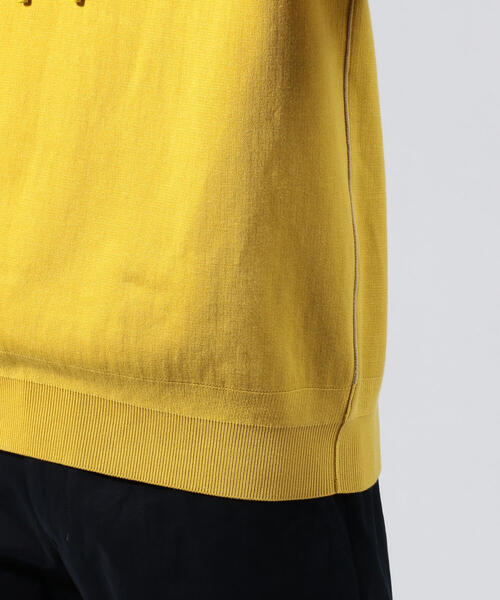 TOMORROWLAND （トゥモローランド）の「コットンニットパーカー（ニット/セーター・メンズ・キャメル/チャコールグレー/レッド/イエロー/ネイビー/ブルー・M/S/XS）」の9枚目の写真