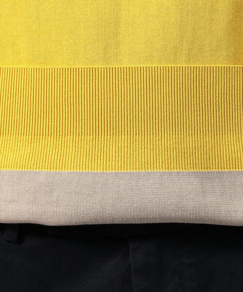 TOMORROWLAND （トゥモローランド）の「コットンニットパーカー（ニット/セーター・メンズ・キャメル/チャコールグレー/レッド/イエロー/ネイビー/ブルー・M/S/XS）」の18枚目の写真