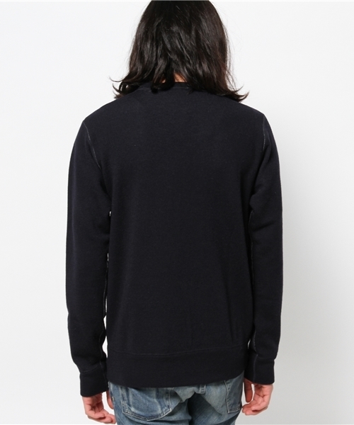 HYSTERIC GLAMOUR(ヒステリックグラマー)の「COLLEGE FRONT pt スウェット(スウェット・メンズ・レッド/グリーン/ネイビー・SMALL/LARGE/MEDIUM)」の6枚目の写真