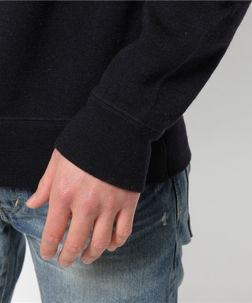 HYSTERIC GLAMOUR(ヒステリックグラマー)の「COLLEGE FRONT pt スウェット(スウェット・メンズ・レッド/グリーン/ネイビー・SMALL/LARGE/MEDIUM)」の8枚目の写真