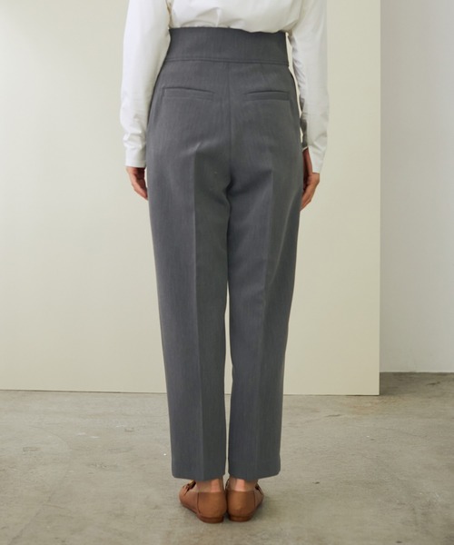 ROPE'（ロペ）の「【シリーズ】ストレッチツイルハイウエストパンツ（その他パンツ・レディース・チャコールグレー/ピンク/イエロー/ブラウン・36/38）」の7枚目の写真