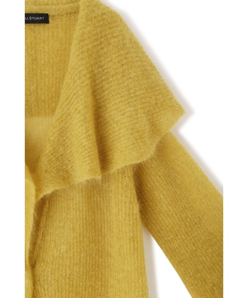 JILL STUART（ジルスチュアート）の「◆ジンジャーニットカーディガン（カーディガン/ボレロ・レディース・ベージュ/イエロー・FREE）」の6枚目の写真