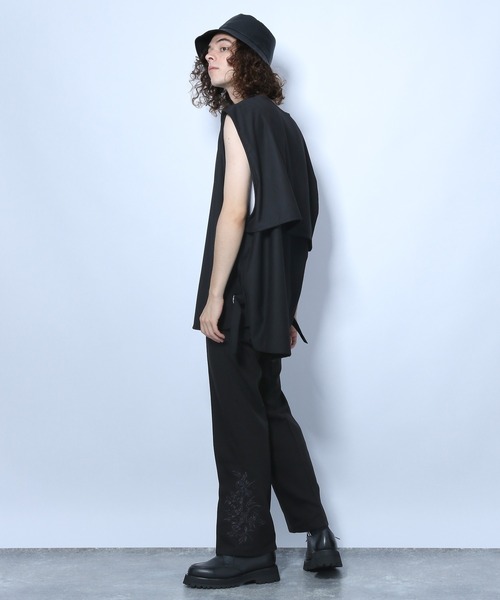 HARE（ハレ）の「スソシシュウトラウザー(HARE)（その他パンツ・メンズ・ブラック/ブラウン・SMALL/MEDIUM）」の3枚目の写真