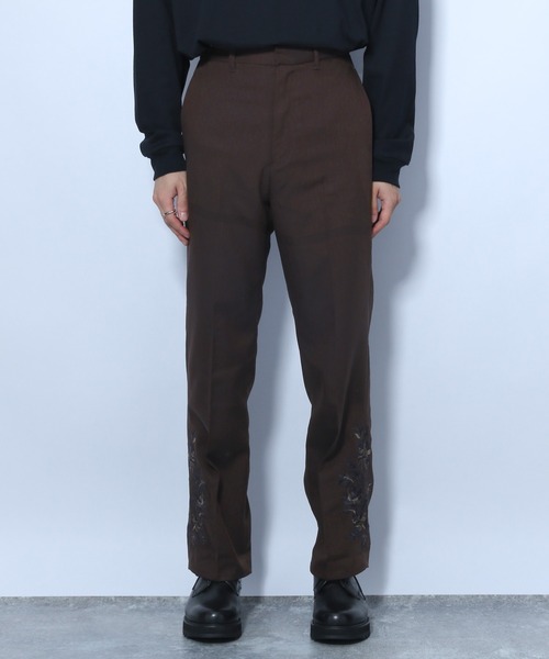 HARE（ハレ）の「スソシシュウトラウザー(HARE)（その他パンツ・メンズ・ブラック/ブラウン・SMALL/MEDIUM）」の8枚目の写真