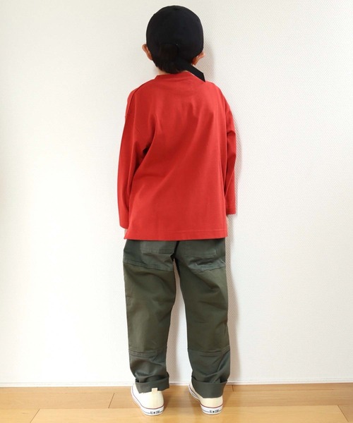 CIAOPANIC TYPY（チャオパニックティピー）の「【KIDS】ミリタリースウィッチングボリュームパンツ（その他パンツ・キッズ・チャコールグレー/カーキ・SMALL/MEDIUM/LARGE/X-LARGE/XX-LARGE）」の15枚目の写真